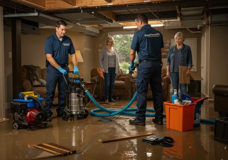 Basement Water Extraction and Removal Techniques process in Girard, PA